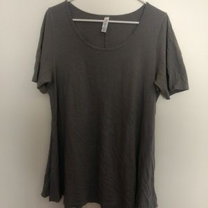 Light Gray Lularoe Perfect T - Medium